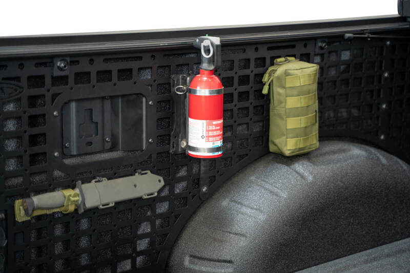 Ford Super Duty F350 Bed Side Molle Panel - Passenger Side - Addictive Desert Designs - Hammer Black - `23-`27
